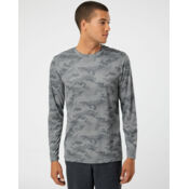 Unisex Pompano Performance Camo Long Sleeve T-Shirt Thumbnail