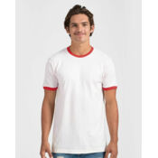 Unisex Fine Jersey Ringer T-Shirt Thumbnail