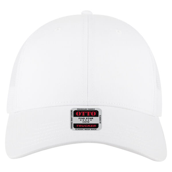 OTTO CAP 6 Panel Low Profile Mesh Back Trucker Hat Thumbnail