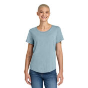 Women's Relaxed Tri Blend Scoop Neck Tee Thumbnail