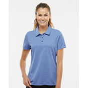 Women's Heathered Polo Thumbnail