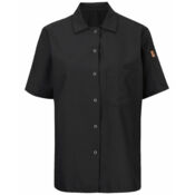 Women's Mimix™ Short Sleeve Cook Shirt with OilBlok Thumbnail