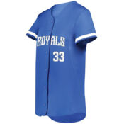 Ladies Cutter+ Full Button Softball Jersey Thumbnail