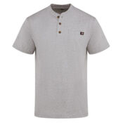 Men's Tall Heavyweight Traditional Short Sleeve Henley Thumbnail