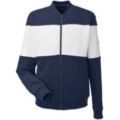 Unisex Anchor Fleece Colorblocked Bomber Jacket Thumbnail