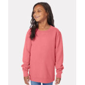 Youth Garment-Dyed Crewneck Sweatshirt Thumbnail