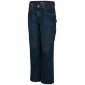 Men's Extended Sizes Stretch Denim Dungaree Jeans Thumbnail