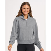Women's Dream Crop Fleece Quarter-Zip Thumbnail