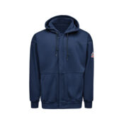 Men's Tall Full-Zip Fleece Hooded Sweatshirt Thumbnail