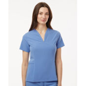 Women's Calix Fit & Flare Scrub V-Neck Top Thumbnail