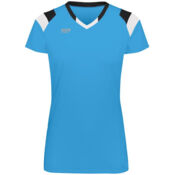 Ladies TruHit Tri-Color Short Sleeve Jersey Thumbnail