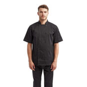 Unisex Short Sleeve Recycled Chef Coat Thumbnail