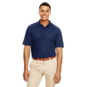 Men's Radiant Performance Piqué Polo with Reflective Piping Thumbnail