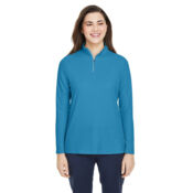 Women's Fusion ChromaSoft™ Pique Quarter-Zip Pullover Thumbnail