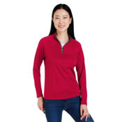 Women's Origin Performance Pique Quarter-Zip Pullover Thumbnail