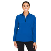 Women's CrownLux Performance® Windsor Welded Quarter-Zip Pullover Thumbnail
