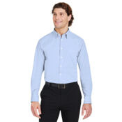 Men's CrownLux Performance® Microstripe Dress Shirt Thumbnail
