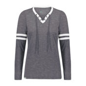 Women's Eco Revive™ Monterey Long Sleeve V-Neck T-Shirt Thumbnail