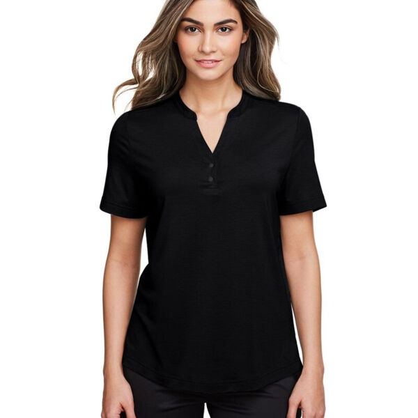 Women's JAQ Snap-Up Stretch Performance Polo Thumbnail