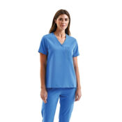 Women's Limitless V-Neck Stretch Scrub Top Thumbnail