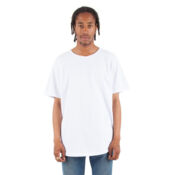Unisex Curved Hem Long T-Shirt Thumbnail