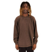 Unisex Max Heavyweight Garment-Dyed Long Sleeve T-Shirt Thumbnail