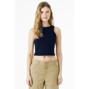 Women's Micro Rib Racer Tank Thumbnail