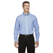 Men's Crown Collection® Banker Stripe Woven Dress Shirt Thumbnail