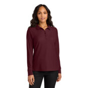 Women's Wearever Signature Pique Long Sleeve Polo Thumbnail