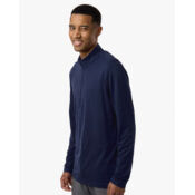 Men's Textured Stripe Quarter-Zip Pullover Thumbnail