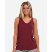 Women's Bamboo V-Neck Tank Top Thumbnail