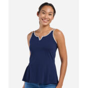 Women's Split Shoulder Tank Top Thumbnail