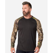 Unisex Realtree® Performance Colorblocked Long Sleeve T-Shirt Thumbnail