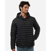 Men's Lightweight Poly-filled Hooded Puffer Jacket Thumbnail