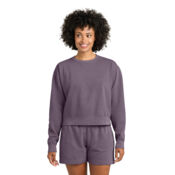 Women's Mid Length Crewneck Sweatshirt Thumbnail