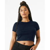 Women's Micro Rib Baby Tee Thumbnail