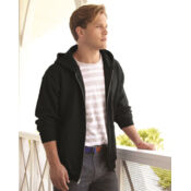 Unisex Ultimate Cotton® Full-Zip Hooded Sweatshirt Thumbnail