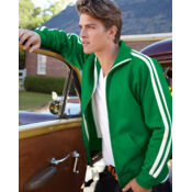 Men's Vintage Polyester Fleece Track Jacket Thumbnail