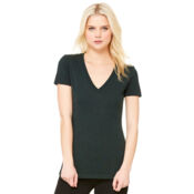 Women’s Triblend Deep V-Neck Tee Thumbnail