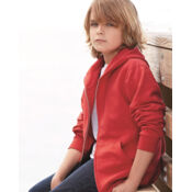 Youth Midweight Full-Zip Hooded Sweatshirt Thumbnail