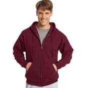 Unisex EcoSmart® Full-Zip Hooded Sweatshirt Thumbnail