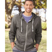 Men's Triblend Full-Zip Hooded Sweatshirt Thumbnail