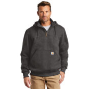 Rain Defender ® Paxton Heavyweight Hooded Zip Mock Sweatshirt Thumbnail