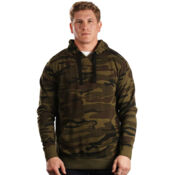 Men's Enzyme-Washed French Terry Hooded Sweatshirt Thumbnail