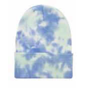 12" Tie-Dyed Cuffed Beanie Thumbnail