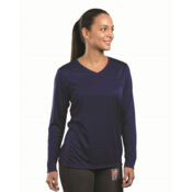 Women's Momentum Long Sleeve V-Neck T-Shirt Thumbnail