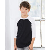 Youth Three-Quarter Sleeve Baseball Tee Thumbnail