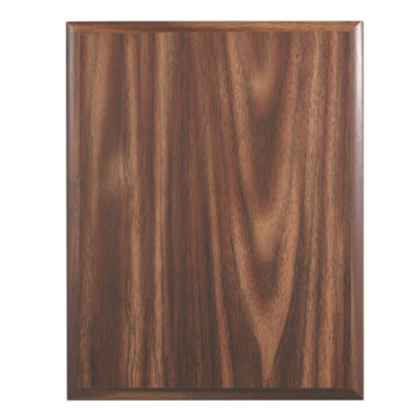 Walnut Finish Plaque with Cove Edge Thumbnail