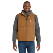 Sherpa Lined Mock Neck Vest Thumbnail