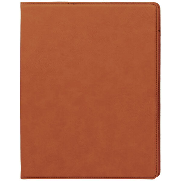 9 1/2" x 12" Laserable Leatherette Portfolio with Notepad Thumbnail